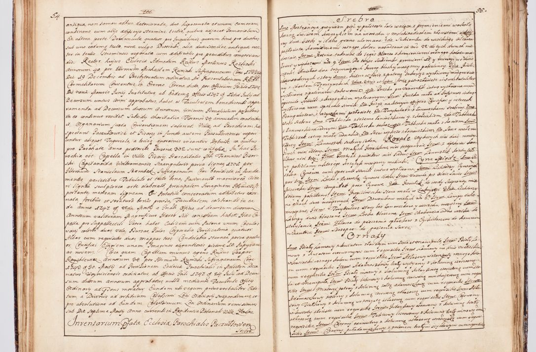 Zdjęcie nr 42 dla obiektu archiwalnego: Status ecclesiarum seu acta visitationis decanatuum Novi Montis et Bythomiensis in Polonia sub auspiciis Fel. regimine Cel. Principis R.D. Andrea Stanislai Kostka comitis in Załuskie Załuski, episcopi Cracoviensis, ducis Severiae, equitis Aquilae Albae, anno quo intra (1747 et 1748) conscripta