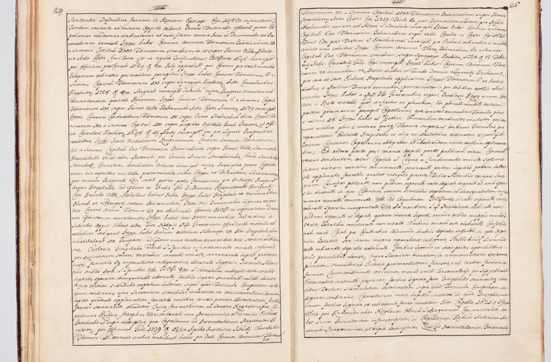 Zdjęcie nr 26 dla obiektu archiwalnego: Status ecclesiarum seu acta visitationis decanatuum Novi Montis et Bythomiensis in Polonia sub auspiciis Fel. regimine Cel. Principis R.D. Andrea Stanislai Kostka comitis in Załuskie Załuski, episcopi Cracoviensis, ducis Severiae, equitis Aquilae Albae, anno quo intra (1747 et 1748) conscripta