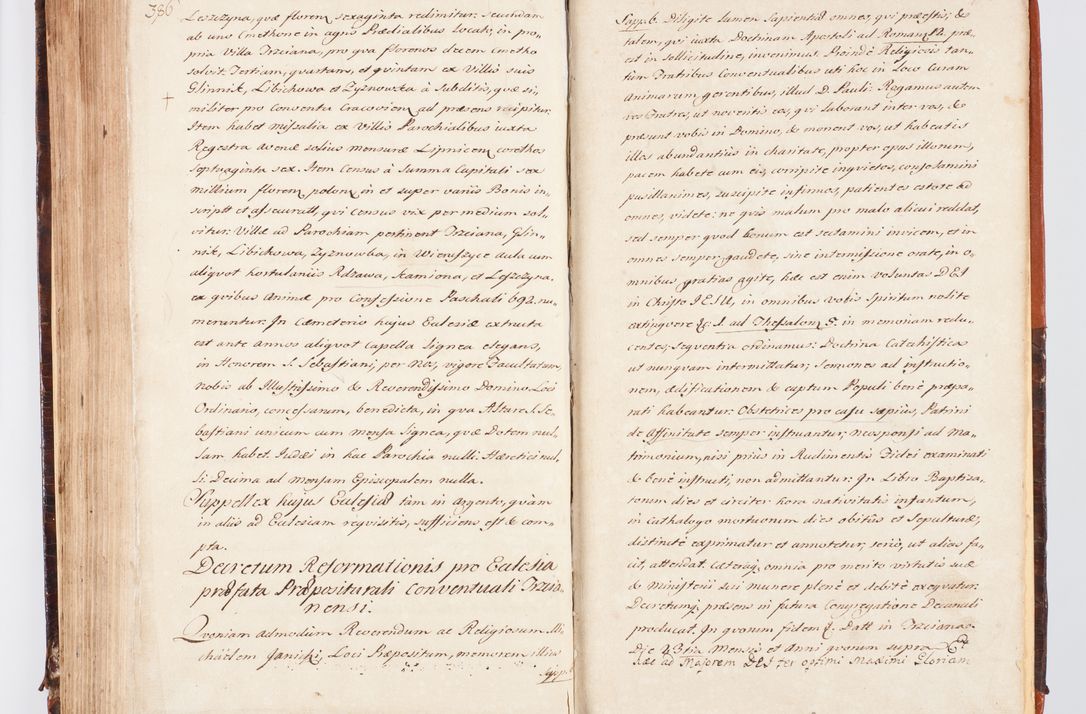 Zdjęcie nr 212 dla obiektu archiwalnego: Acta visitationis decanatuum Dobczycensis et Lipnicensis ex delegatione Cel. Principis R.D. Andrea Stanislai Kostka comitis in Załuskie Załuski, episcopi Cracoviensis ducis Severiae, per Clementem Stanislaum Kostka Herka, Phil. Doctorem et Professorem, Collegam minorem, Ecclesiae Collegiatae Boboviensis custodem, parochiae Droginensis curatum a.D. 1747 die vero 3 mensis Decembris inchoata et 1748 die 22 mensis Martii expeditae