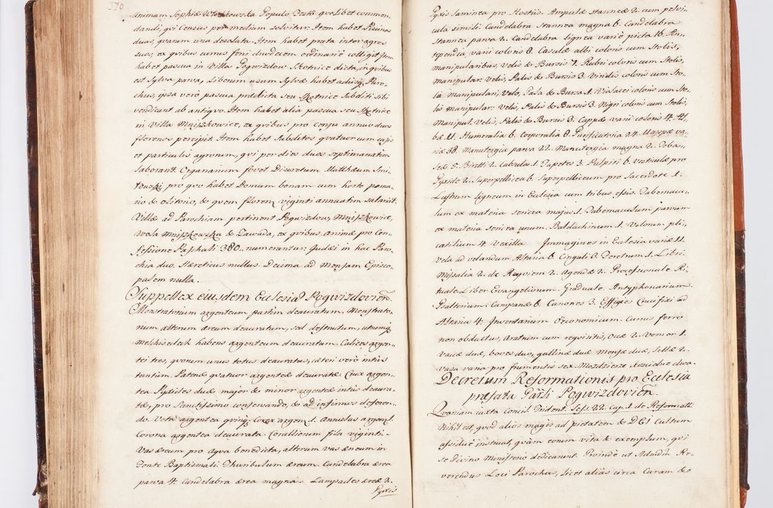 Zdjęcie nr 203 dla obiektu archiwalnego: Acta visitationis decanatuum Dobczycensis et Lipnicensis ex delegatione Cel. Principis R.D. Andrea Stanislai Kostka comitis in Załuskie Załuski, episcopi Cracoviensis ducis Severiae, per Clementem Stanislaum Kostka Herka, Phil. Doctorem et Professorem, Collegam minorem, Ecclesiae Collegiatae Boboviensis custodem, parochiae Droginensis curatum a.D. 1747 die vero 3 mensis Decembris inchoata et 1748 die 22 mensis Martii expeditae