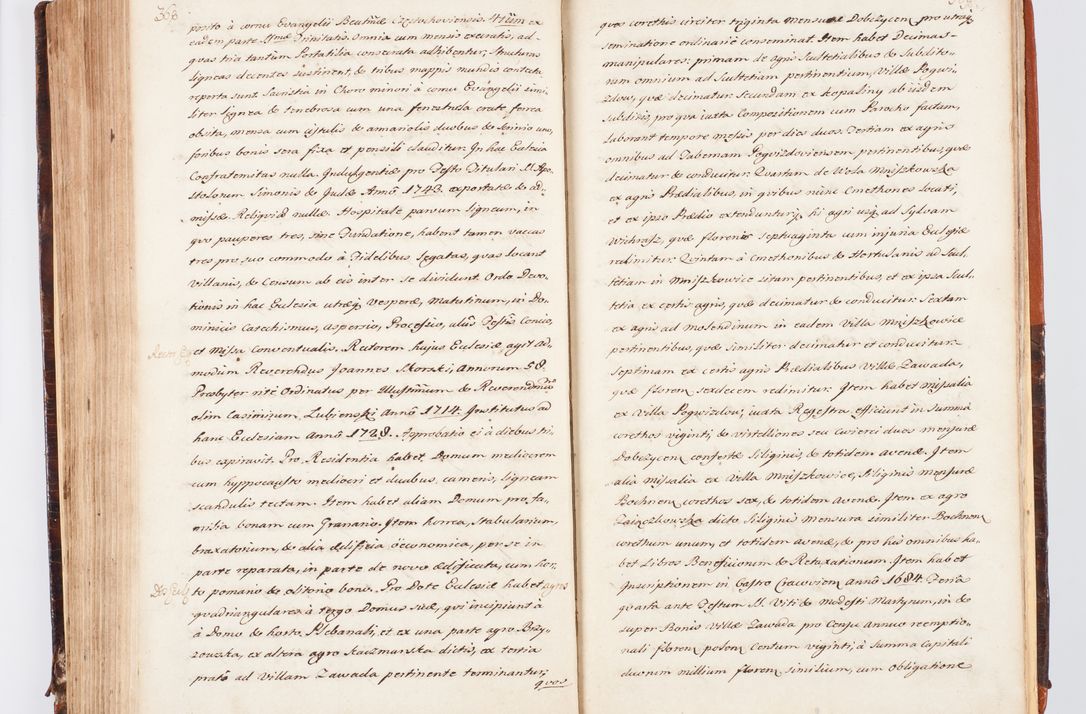 Zdjęcie nr 202 dla obiektu archiwalnego: Acta visitationis decanatuum Dobczycensis et Lipnicensis ex delegatione Cel. Principis R.D. Andrea Stanislai Kostka comitis in Załuskie Załuski, episcopi Cracoviensis ducis Severiae, per Clementem Stanislaum Kostka Herka, Phil. Doctorem et Professorem, Collegam minorem, Ecclesiae Collegiatae Boboviensis custodem, parochiae Droginensis curatum a.D. 1747 die vero 3 mensis Decembris inchoata et 1748 die 22 mensis Martii expeditae