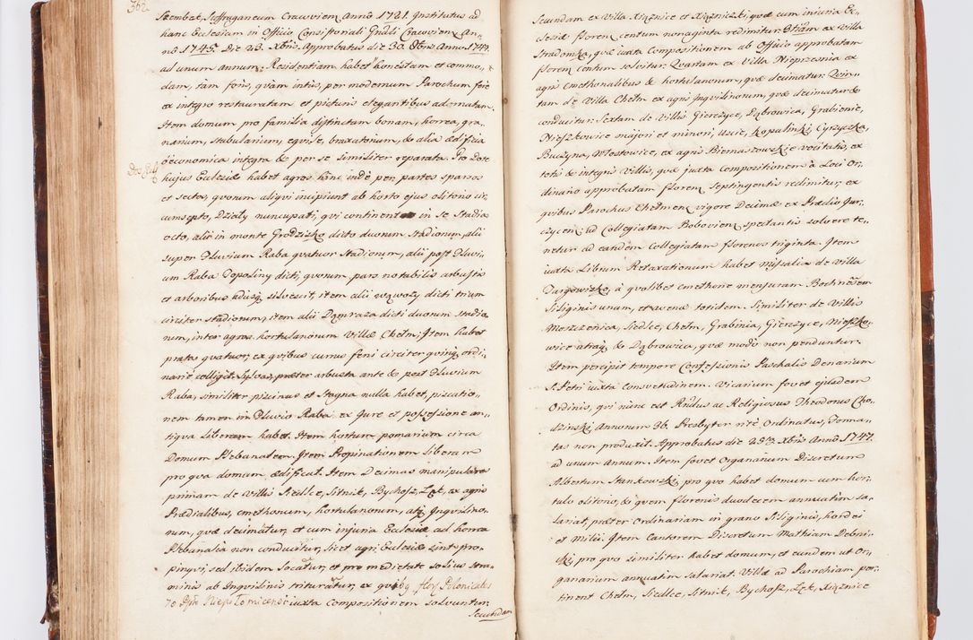 Zdjęcie nr 199 dla obiektu archiwalnego: Acta visitationis decanatuum Dobczycensis et Lipnicensis ex delegatione Cel. Principis R.D. Andrea Stanislai Kostka comitis in Załuskie Załuski, episcopi Cracoviensis ducis Severiae, per Clementem Stanislaum Kostka Herka, Phil. Doctorem et Professorem, Collegam minorem, Ecclesiae Collegiatae Boboviensis custodem, parochiae Droginensis curatum a.D. 1747 die vero 3 mensis Decembris inchoata et 1748 die 22 mensis Martii expeditae