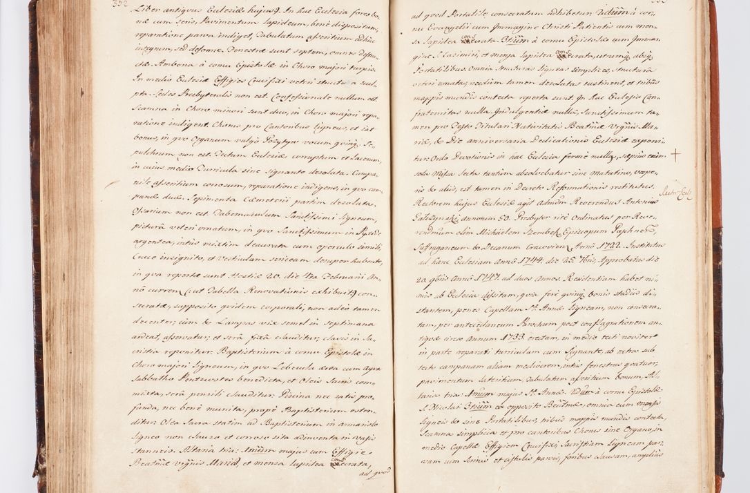 Zdjęcie nr 194 dla obiektu archiwalnego: Acta visitationis decanatuum Dobczycensis et Lipnicensis ex delegatione Cel. Principis R.D. Andrea Stanislai Kostka comitis in Załuskie Załuski, episcopi Cracoviensis ducis Severiae, per Clementem Stanislaum Kostka Herka, Phil. Doctorem et Professorem, Collegam minorem, Ecclesiae Collegiatae Boboviensis custodem, parochiae Droginensis curatum a.D. 1747 die vero 3 mensis Decembris inchoata et 1748 die 22 mensis Martii expeditae