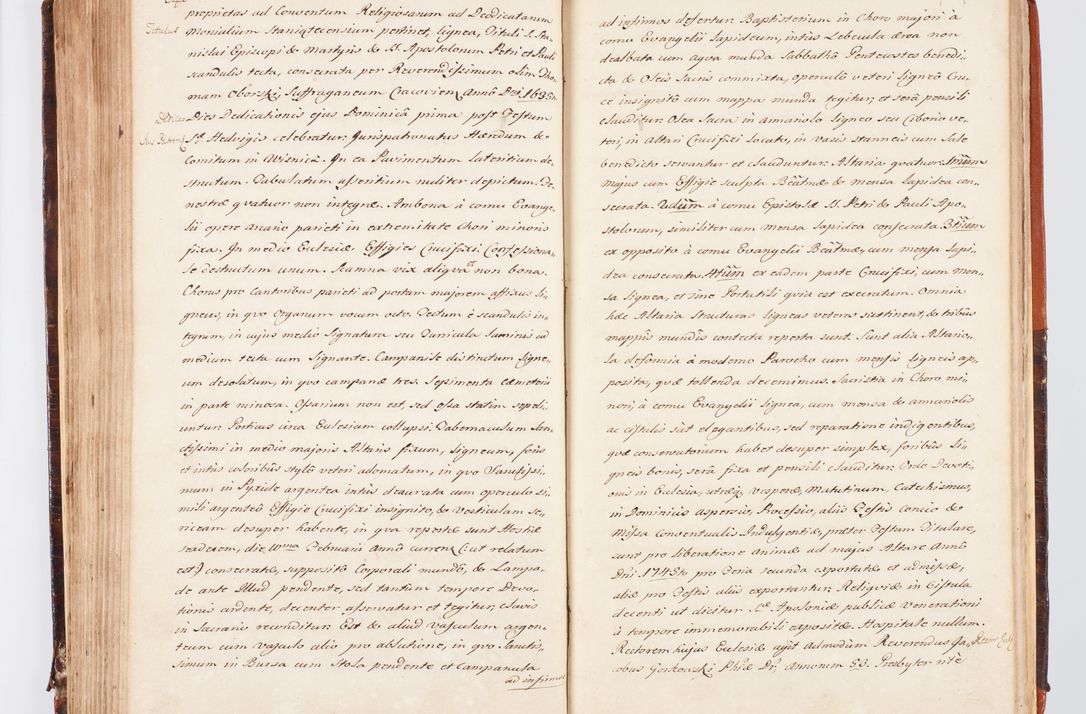 Zdjęcie nr 188 dla obiektu archiwalnego: Acta visitationis decanatuum Dobczycensis et Lipnicensis ex delegatione Cel. Principis R.D. Andrea Stanislai Kostka comitis in Załuskie Załuski, episcopi Cracoviensis ducis Severiae, per Clementem Stanislaum Kostka Herka, Phil. Doctorem et Professorem, Collegam minorem, Ecclesiae Collegiatae Boboviensis custodem, parochiae Droginensis curatum a.D. 1747 die vero 3 mensis Decembris inchoata et 1748 die 22 mensis Martii expeditae