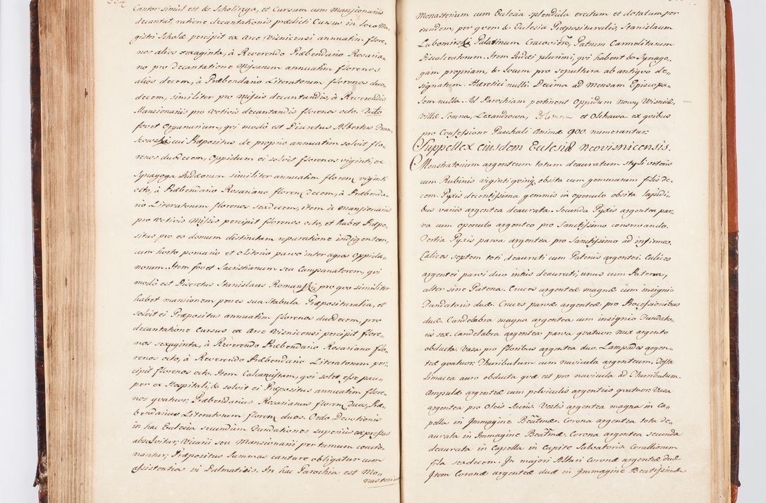 Zdjęcie nr 185 dla obiektu archiwalnego: Acta visitationis decanatuum Dobczycensis et Lipnicensis ex delegatione Cel. Principis R.D. Andrea Stanislai Kostka comitis in Załuskie Załuski, episcopi Cracoviensis ducis Severiae, per Clementem Stanislaum Kostka Herka, Phil. Doctorem et Professorem, Collegam minorem, Ecclesiae Collegiatae Boboviensis custodem, parochiae Droginensis curatum a.D. 1747 die vero 3 mensis Decembris inchoata et 1748 die 22 mensis Martii expeditae