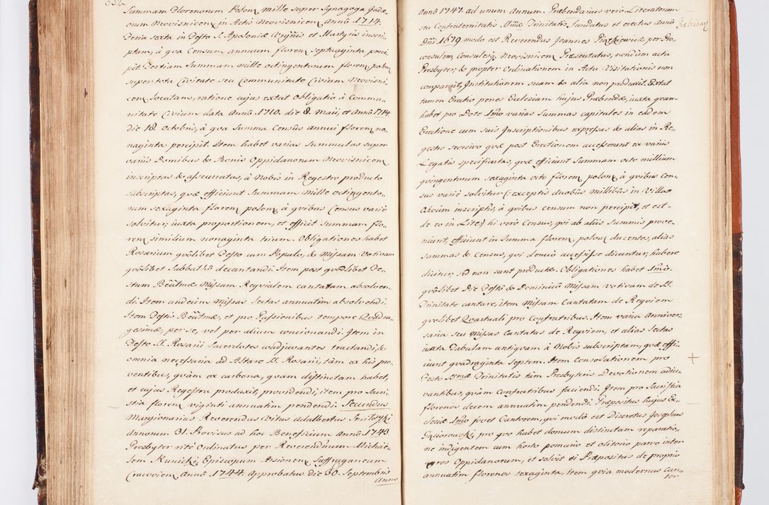 Zdjęcie nr 184 dla obiektu archiwalnego: Acta visitationis decanatuum Dobczycensis et Lipnicensis ex delegatione Cel. Principis R.D. Andrea Stanislai Kostka comitis in Załuskie Załuski, episcopi Cracoviensis ducis Severiae, per Clementem Stanislaum Kostka Herka, Phil. Doctorem et Professorem, Collegam minorem, Ecclesiae Collegiatae Boboviensis custodem, parochiae Droginensis curatum a.D. 1747 die vero 3 mensis Decembris inchoata et 1748 die 22 mensis Martii expeditae