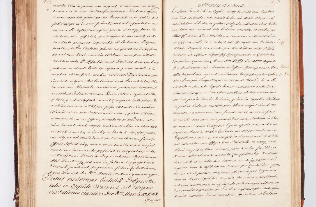 Zdjęcie nr 180 dla obiektu archiwalnego: Acta visitationis decanatuum Dobczycensis et Lipnicensis ex delegatione Cel. Principis R.D. Andrea Stanislai Kostka comitis in Załuskie Załuski, episcopi Cracoviensis ducis Severiae, per Clementem Stanislaum Kostka Herka, Phil. Doctorem et Professorem, Collegam minorem, Ecclesiae Collegiatae Boboviensis custodem, parochiae Droginensis curatum a.D. 1747 die vero 3 mensis Decembris inchoata et 1748 die 22 mensis Martii expeditae