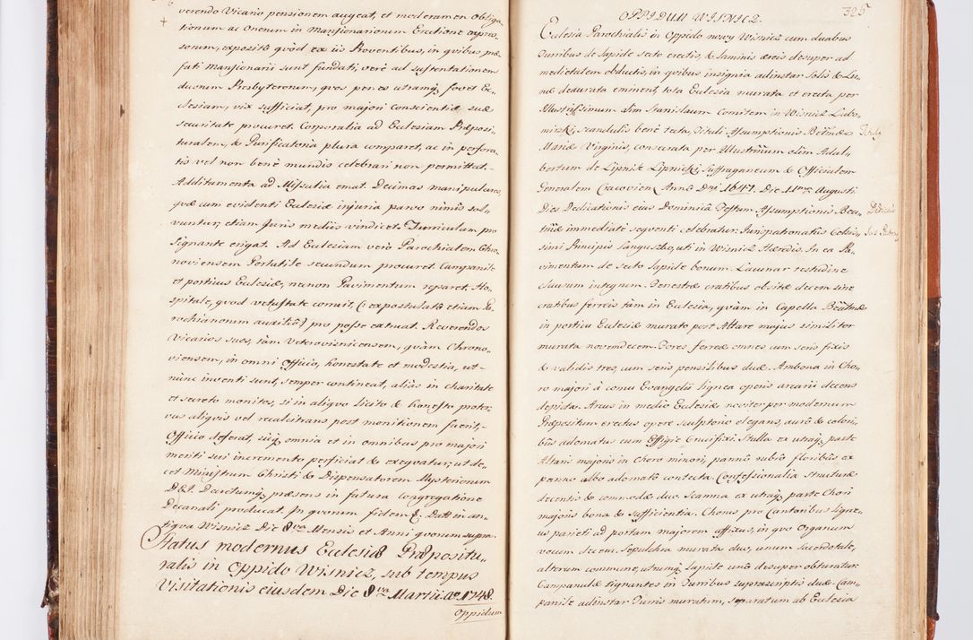 Zdjęcie nr 179 dla obiektu archiwalnego: Acta visitationis decanatuum Dobczycensis et Lipnicensis ex delegatione Cel. Principis R.D. Andrea Stanislai Kostka comitis in Załuskie Załuski, episcopi Cracoviensis ducis Severiae, per Clementem Stanislaum Kostka Herka, Phil. Doctorem et Professorem, Collegam minorem, Ecclesiae Collegiatae Boboviensis custodem, parochiae Droginensis curatum a.D. 1747 die vero 3 mensis Decembris inchoata et 1748 die 22 mensis Martii expeditae
