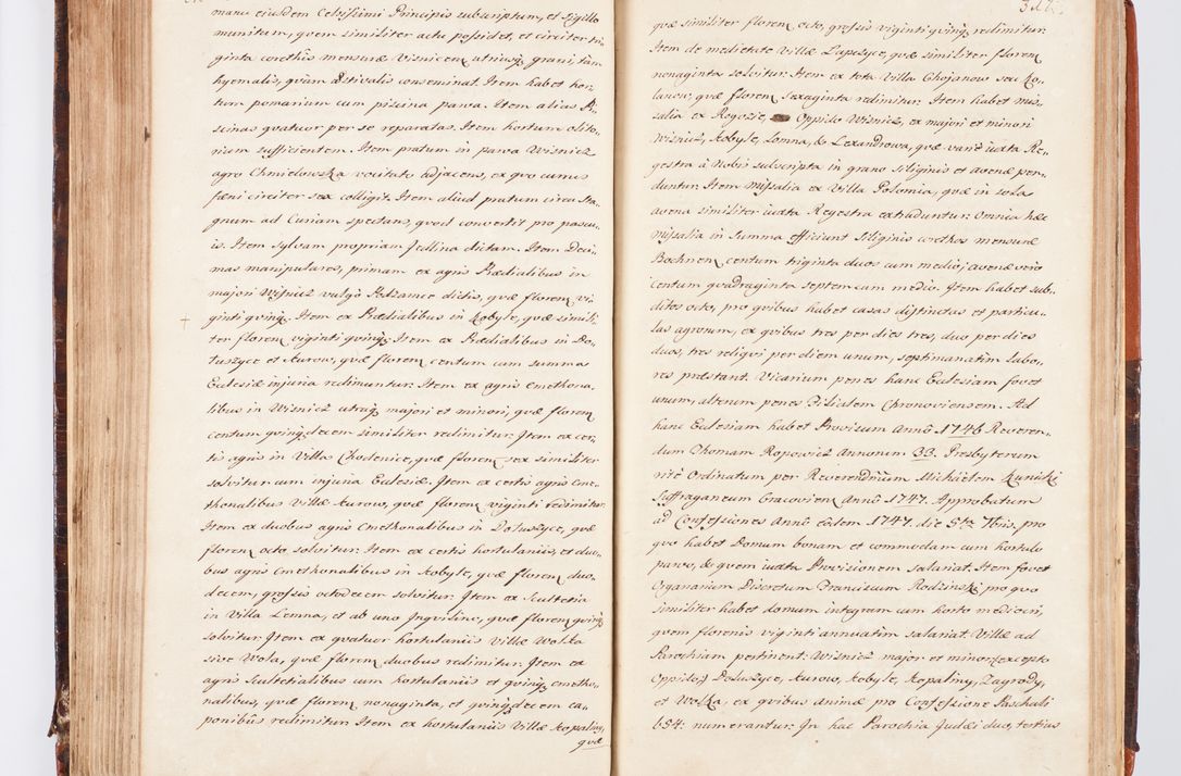 Zdjęcie nr 175 dla obiektu archiwalnego: Acta visitationis decanatuum Dobczycensis et Lipnicensis ex delegatione Cel. Principis R.D. Andrea Stanislai Kostka comitis in Załuskie Załuski, episcopi Cracoviensis ducis Severiae, per Clementem Stanislaum Kostka Herka, Phil. Doctorem et Professorem, Collegam minorem, Ecclesiae Collegiatae Boboviensis custodem, parochiae Droginensis curatum a.D. 1747 die vero 3 mensis Decembris inchoata et 1748 die 22 mensis Martii expeditae