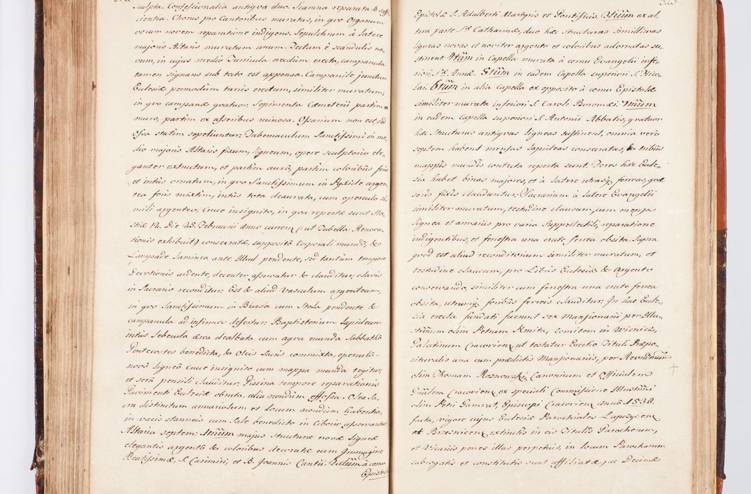 Zdjęcie nr 173 dla obiektu archiwalnego: Acta visitationis decanatuum Dobczycensis et Lipnicensis ex delegatione Cel. Principis R.D. Andrea Stanislai Kostka comitis in Załuskie Załuski, episcopi Cracoviensis ducis Severiae, per Clementem Stanislaum Kostka Herka, Phil. Doctorem et Professorem, Collegam minorem, Ecclesiae Collegiatae Boboviensis custodem, parochiae Droginensis curatum a.D. 1747 die vero 3 mensis Decembris inchoata et 1748 die 22 mensis Martii expeditae