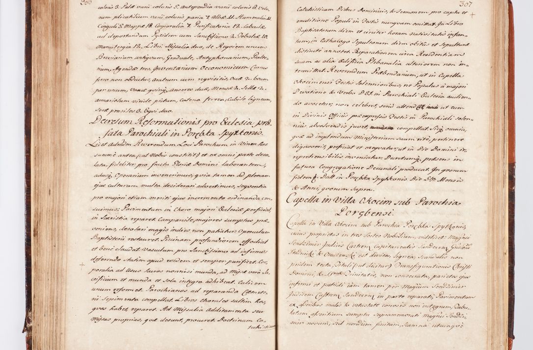 Zdjęcie nr 170 dla obiektu archiwalnego: Acta visitationis decanatuum Dobczycensis et Lipnicensis ex delegatione Cel. Principis R.D. Andrea Stanislai Kostka comitis in Załuskie Załuski, episcopi Cracoviensis ducis Severiae, per Clementem Stanislaum Kostka Herka, Phil. Doctorem et Professorem, Collegam minorem, Ecclesiae Collegiatae Boboviensis custodem, parochiae Droginensis curatum a.D. 1747 die vero 3 mensis Decembris inchoata et 1748 die 22 mensis Martii expeditae