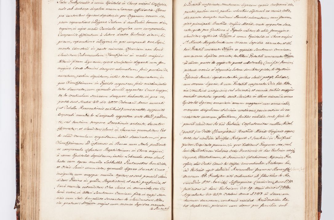 Zdjęcie nr 165 dla obiektu archiwalnego: Acta visitationis decanatuum Dobczycensis et Lipnicensis ex delegatione Cel. Principis R.D. Andrea Stanislai Kostka comitis in Załuskie Załuski, episcopi Cracoviensis ducis Severiae, per Clementem Stanislaum Kostka Herka, Phil. Doctorem et Professorem, Collegam minorem, Ecclesiae Collegiatae Boboviensis custodem, parochiae Droginensis curatum a.D. 1747 die vero 3 mensis Decembris inchoata et 1748 die 22 mensis Martii expeditae