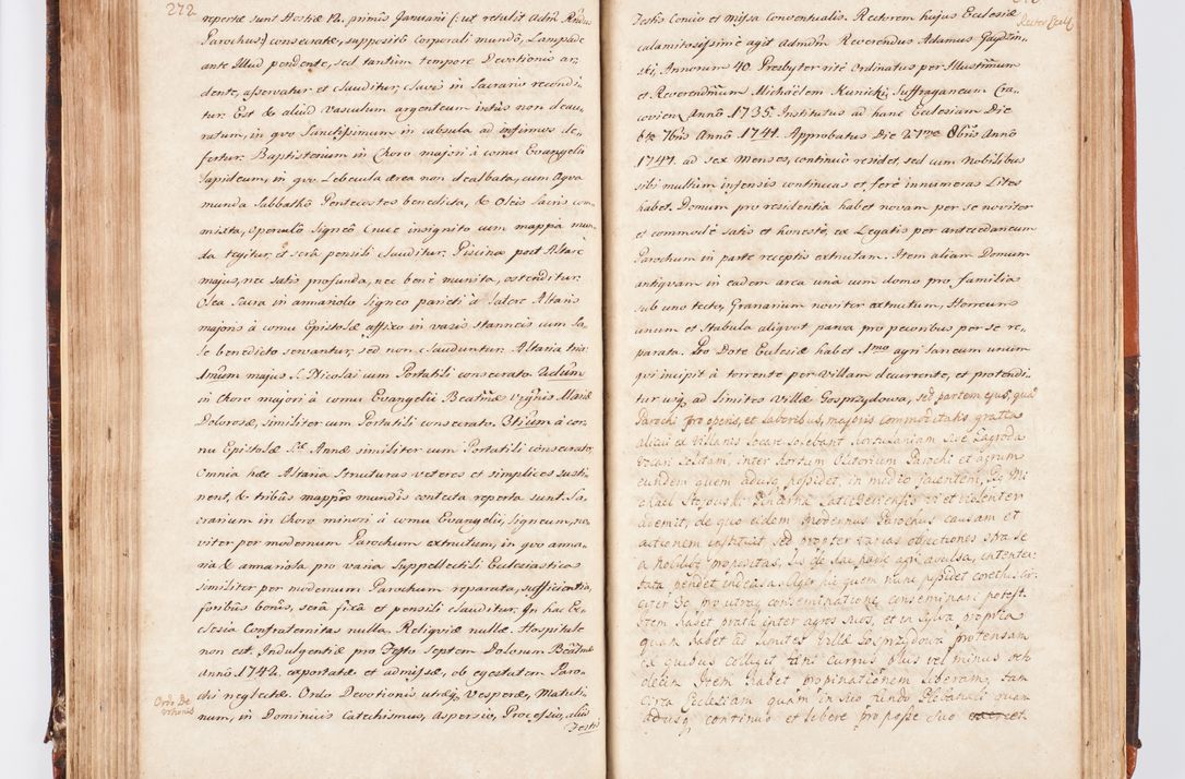 Zdjęcie nr 152 dla obiektu archiwalnego: Acta visitationis decanatuum Dobczycensis et Lipnicensis ex delegatione Cel. Principis R.D. Andrea Stanislai Kostka comitis in Załuskie Załuski, episcopi Cracoviensis ducis Severiae, per Clementem Stanislaum Kostka Herka, Phil. Doctorem et Professorem, Collegam minorem, Ecclesiae Collegiatae Boboviensis custodem, parochiae Droginensis curatum a.D. 1747 die vero 3 mensis Decembris inchoata et 1748 die 22 mensis Martii expeditae