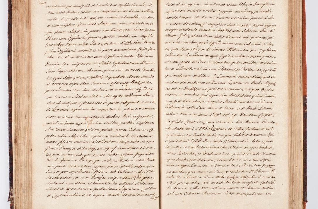 Zdjęcie nr 136 dla obiektu archiwalnego: Acta visitationis decanatuum Dobczycensis et Lipnicensis ex delegatione Cel. Principis R.D. Andrea Stanislai Kostka comitis in Załuskie Załuski, episcopi Cracoviensis ducis Severiae, per Clementem Stanislaum Kostka Herka, Phil. Doctorem et Professorem, Collegam minorem, Ecclesiae Collegiatae Boboviensis custodem, parochiae Droginensis curatum a.D. 1747 die vero 3 mensis Decembris inchoata et 1748 die 22 mensis Martii expeditae