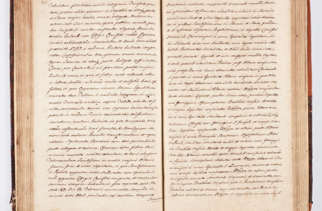 Zdjęcie nr 134 dla obiektu archiwalnego: Acta visitationis decanatuum Dobczycensis et Lipnicensis ex delegatione Cel. Principis R.D. Andrea Stanislai Kostka comitis in Załuskie Załuski, episcopi Cracoviensis ducis Severiae, per Clementem Stanislaum Kostka Herka, Phil. Doctorem et Professorem, Collegam minorem, Ecclesiae Collegiatae Boboviensis custodem, parochiae Droginensis curatum a.D. 1747 die vero 3 mensis Decembris inchoata et 1748 die 22 mensis Martii expeditae