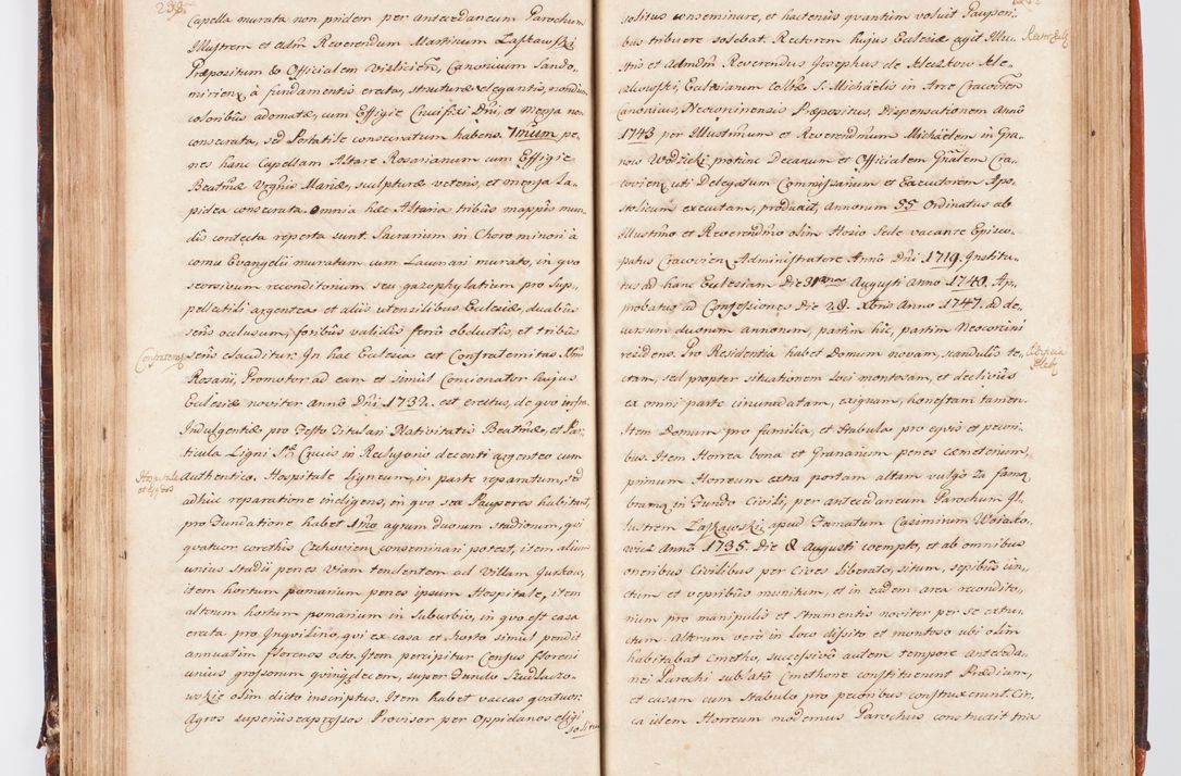 Zdjęcie nr 135 dla obiektu archiwalnego: Acta visitationis decanatuum Dobczycensis et Lipnicensis ex delegatione Cel. Principis R.D. Andrea Stanislai Kostka comitis in Załuskie Załuski, episcopi Cracoviensis ducis Severiae, per Clementem Stanislaum Kostka Herka, Phil. Doctorem et Professorem, Collegam minorem, Ecclesiae Collegiatae Boboviensis custodem, parochiae Droginensis curatum a.D. 1747 die vero 3 mensis Decembris inchoata et 1748 die 22 mensis Martii expeditae