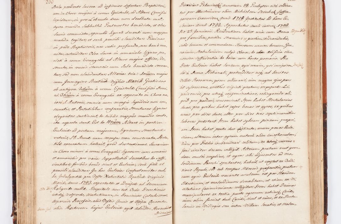 Zdjęcie nr 130 dla obiektu archiwalnego: Acta visitationis decanatuum Dobczycensis et Lipnicensis ex delegatione Cel. Principis R.D. Andrea Stanislai Kostka comitis in Załuskie Załuski, episcopi Cracoviensis ducis Severiae, per Clementem Stanislaum Kostka Herka, Phil. Doctorem et Professorem, Collegam minorem, Ecclesiae Collegiatae Boboviensis custodem, parochiae Droginensis curatum a.D. 1747 die vero 3 mensis Decembris inchoata et 1748 die 22 mensis Martii expeditae