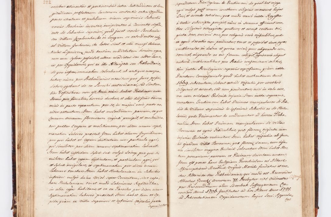 Zdjęcie nr 126 dla obiektu archiwalnego: Acta visitationis decanatuum Dobczycensis et Lipnicensis ex delegatione Cel. Principis R.D. Andrea Stanislai Kostka comitis in Załuskie Załuski, episcopi Cracoviensis ducis Severiae, per Clementem Stanislaum Kostka Herka, Phil. Doctorem et Professorem, Collegam minorem, Ecclesiae Collegiatae Boboviensis custodem, parochiae Droginensis curatum a.D. 1747 die vero 3 mensis Decembris inchoata et 1748 die 22 mensis Martii expeditae