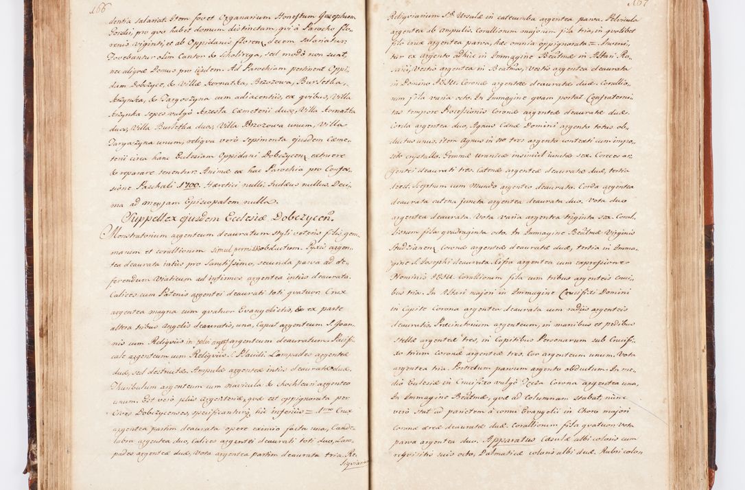 Zdjęcie nr 98 dla obiektu archiwalnego: Acta visitationis decanatuum Dobczycensis et Lipnicensis ex delegatione Cel. Principis R.D. Andrea Stanislai Kostka comitis in Załuskie Załuski, episcopi Cracoviensis ducis Severiae, per Clementem Stanislaum Kostka Herka, Phil. Doctorem et Professorem, Collegam minorem, Ecclesiae Collegiatae Boboviensis custodem, parochiae Droginensis curatum a.D. 1747 die vero 3 mensis Decembris inchoata et 1748 die 22 mensis Martii expeditae