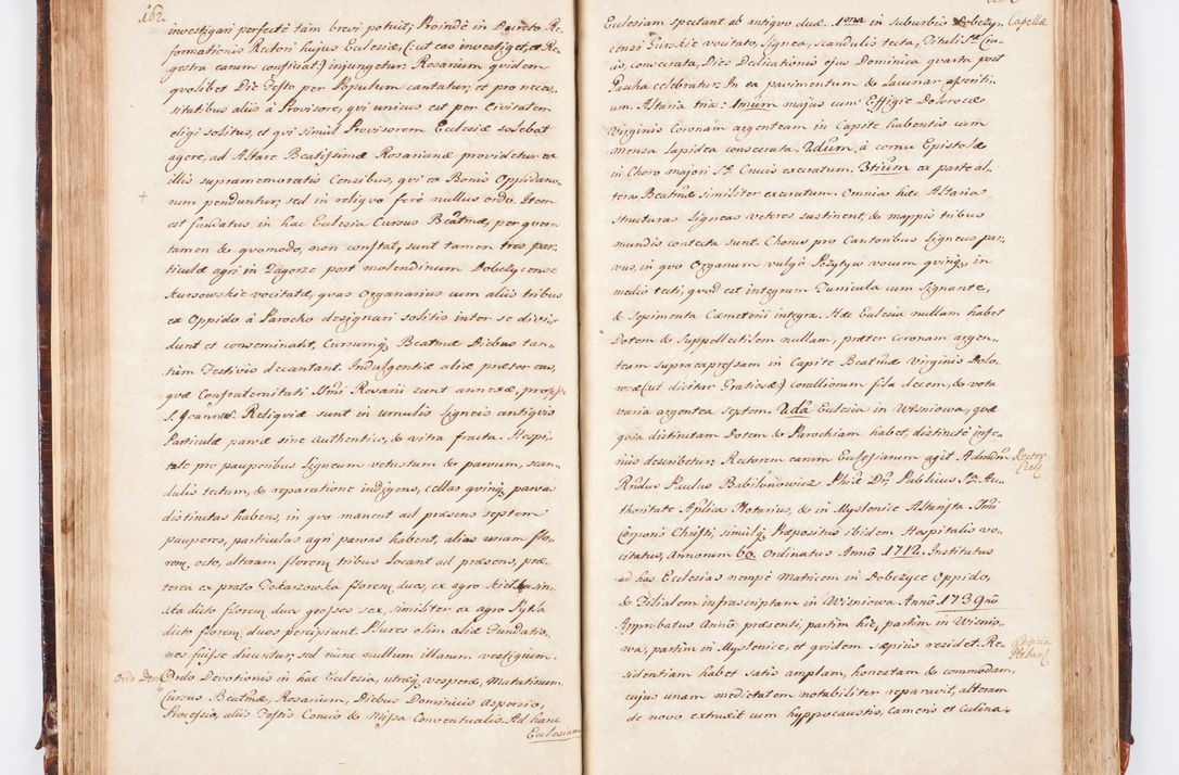 Zdjęcie nr 96 dla obiektu archiwalnego: Acta visitationis decanatuum Dobczycensis et Lipnicensis ex delegatione Cel. Principis R.D. Andrea Stanislai Kostka comitis in Załuskie Załuski, episcopi Cracoviensis ducis Severiae, per Clementem Stanislaum Kostka Herka, Phil. Doctorem et Professorem, Collegam minorem, Ecclesiae Collegiatae Boboviensis custodem, parochiae Droginensis curatum a.D. 1747 die vero 3 mensis Decembris inchoata et 1748 die 22 mensis Martii expeditae