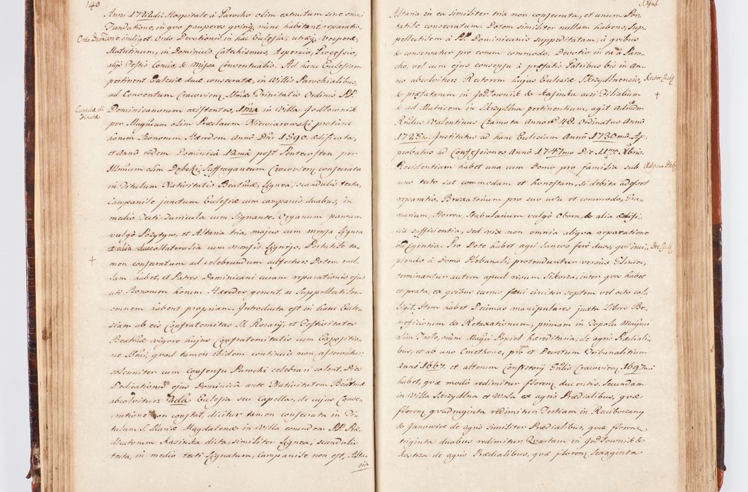 Zdjęcie nr 82 dla obiektu archiwalnego: Acta visitationis decanatuum Dobczycensis et Lipnicensis ex delegatione Cel. Principis R.D. Andrea Stanislai Kostka comitis in Załuskie Załuski, episcopi Cracoviensis ducis Severiae, per Clementem Stanislaum Kostka Herka, Phil. Doctorem et Professorem, Collegam minorem, Ecclesiae Collegiatae Boboviensis custodem, parochiae Droginensis curatum a.D. 1747 die vero 3 mensis Decembris inchoata et 1748 die 22 mensis Martii expeditae