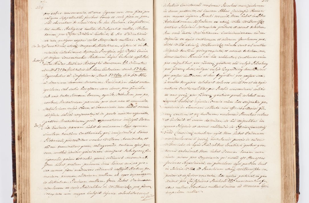 Zdjęcie nr 79 dla obiektu archiwalnego: Acta visitationis decanatuum Dobczycensis et Lipnicensis ex delegatione Cel. Principis R.D. Andrea Stanislai Kostka comitis in Załuskie Załuski, episcopi Cracoviensis ducis Severiae, per Clementem Stanislaum Kostka Herka, Phil. Doctorem et Professorem, Collegam minorem, Ecclesiae Collegiatae Boboviensis custodem, parochiae Droginensis curatum a.D. 1747 die vero 3 mensis Decembris inchoata et 1748 die 22 mensis Martii expeditae
