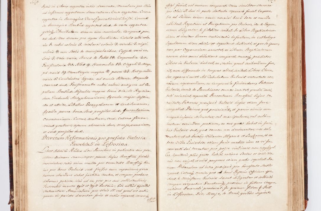 Zdjęcie nr 70 dla obiektu archiwalnego: Acta visitationis decanatuum Dobczycensis et Lipnicensis ex delegatione Cel. Principis R.D. Andrea Stanislai Kostka comitis in Załuskie Załuski, episcopi Cracoviensis ducis Severiae, per Clementem Stanislaum Kostka Herka, Phil. Doctorem et Professorem, Collegam minorem, Ecclesiae Collegiatae Boboviensis custodem, parochiae Droginensis curatum a.D. 1747 die vero 3 mensis Decembris inchoata et 1748 die 22 mensis Martii expeditae