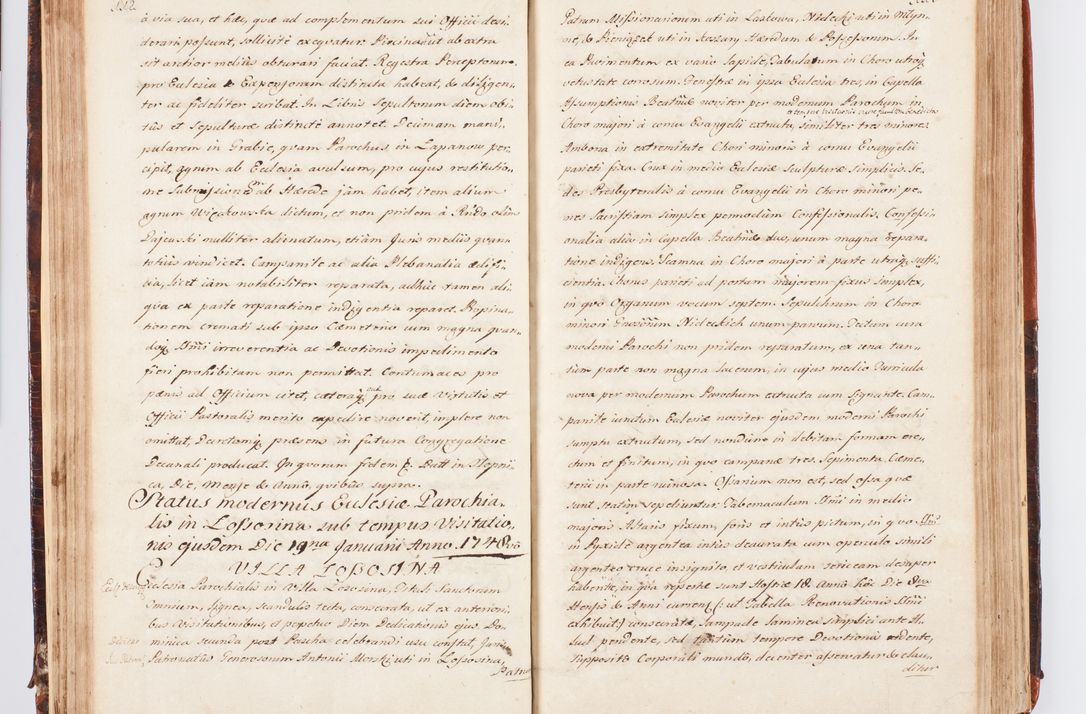 Zdjęcie nr 67 dla obiektu archiwalnego: Acta visitationis decanatuum Dobczycensis et Lipnicensis ex delegatione Cel. Principis R.D. Andrea Stanislai Kostka comitis in Załuskie Załuski, episcopi Cracoviensis ducis Severiae, per Clementem Stanislaum Kostka Herka, Phil. Doctorem et Professorem, Collegam minorem, Ecclesiae Collegiatae Boboviensis custodem, parochiae Droginensis curatum a.D. 1747 die vero 3 mensis Decembris inchoata et 1748 die 22 mensis Martii expeditae