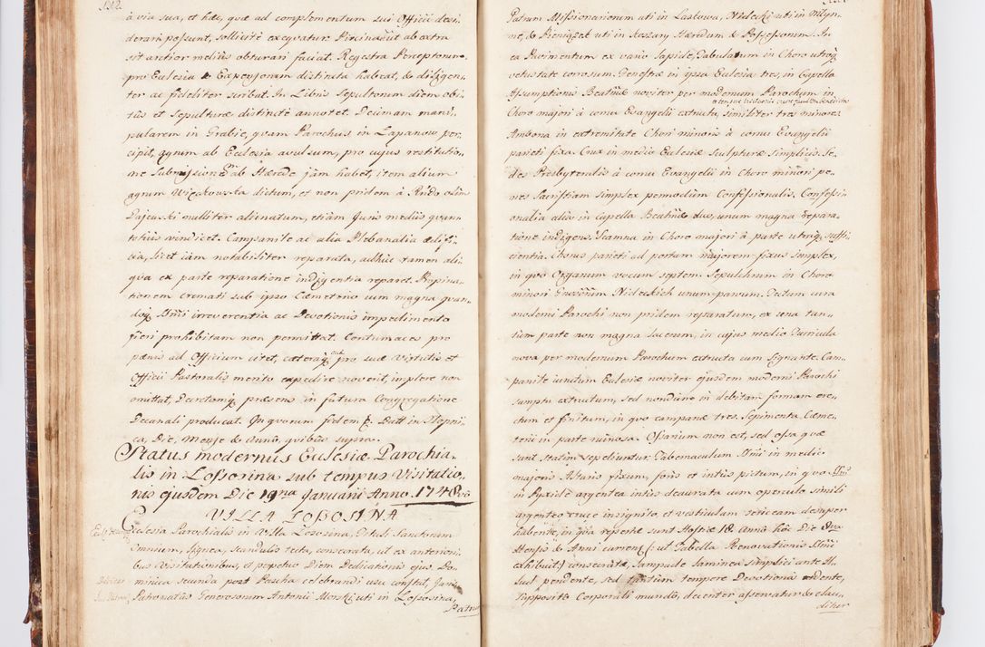 Zdjęcie nr 66 dla obiektu archiwalnego: Acta visitationis decanatuum Dobczycensis et Lipnicensis ex delegatione Cel. Principis R.D. Andrea Stanislai Kostka comitis in Załuskie Załuski, episcopi Cracoviensis ducis Severiae, per Clementem Stanislaum Kostka Herka, Phil. Doctorem et Professorem, Collegam minorem, Ecclesiae Collegiatae Boboviensis custodem, parochiae Droginensis curatum a.D. 1747 die vero 3 mensis Decembris inchoata et 1748 die 22 mensis Martii expeditae