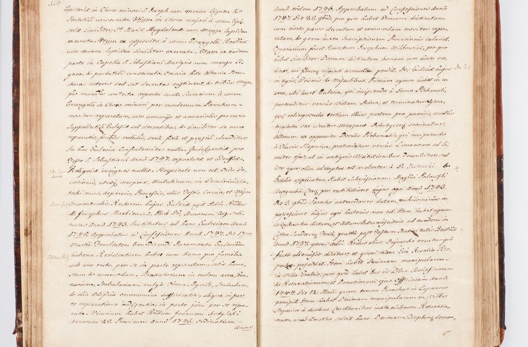 Zdjęcie nr 63 dla obiektu archiwalnego: Acta visitationis decanatuum Dobczycensis et Lipnicensis ex delegatione Cel. Principis R.D. Andrea Stanislai Kostka comitis in Załuskie Załuski, episcopi Cracoviensis ducis Severiae, per Clementem Stanislaum Kostka Herka, Phil. Doctorem et Professorem, Collegam minorem, Ecclesiae Collegiatae Boboviensis custodem, parochiae Droginensis curatum a.D. 1747 die vero 3 mensis Decembris inchoata et 1748 die 22 mensis Martii expeditae