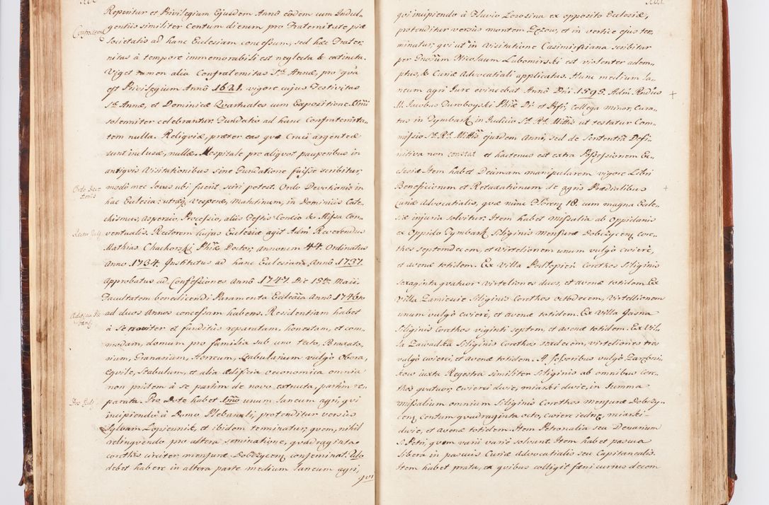 Zdjęcie nr 60 dla obiektu archiwalnego: Acta visitationis decanatuum Dobczycensis et Lipnicensis ex delegatione Cel. Principis R.D. Andrea Stanislai Kostka comitis in Załuskie Załuski, episcopi Cracoviensis ducis Severiae, per Clementem Stanislaum Kostka Herka, Phil. Doctorem et Professorem, Collegam minorem, Ecclesiae Collegiatae Boboviensis custodem, parochiae Droginensis curatum a.D. 1747 die vero 3 mensis Decembris inchoata et 1748 die 22 mensis Martii expeditae