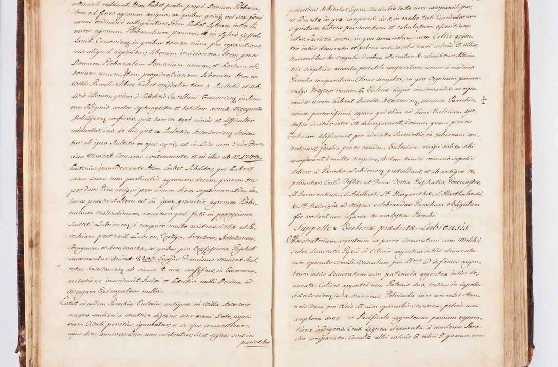 Zdjęcie nr 42 dla obiektu archiwalnego: Acta visitationis decanatuum Dobczycensis et Lipnicensis ex delegatione Cel. Principis R.D. Andrea Stanislai Kostka comitis in Załuskie Załuski, episcopi Cracoviensis ducis Severiae, per Clementem Stanislaum Kostka Herka, Phil. Doctorem et Professorem, Collegam minorem, Ecclesiae Collegiatae Boboviensis custodem, parochiae Droginensis curatum a.D. 1747 die vero 3 mensis Decembris inchoata et 1748 die 22 mensis Martii expeditae