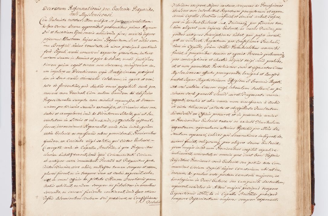 Zdjęcie nr 33 dla obiektu archiwalnego: Acta visitationis decanatuum Dobczycensis et Lipnicensis ex delegatione Cel. Principis R.D. Andrea Stanislai Kostka comitis in Załuskie Załuski, episcopi Cracoviensis ducis Severiae, per Clementem Stanislaum Kostka Herka, Phil. Doctorem et Professorem, Collegam minorem, Ecclesiae Collegiatae Boboviensis custodem, parochiae Droginensis curatum a.D. 1747 die vero 3 mensis Decembris inchoata et 1748 die 22 mensis Martii expeditae
