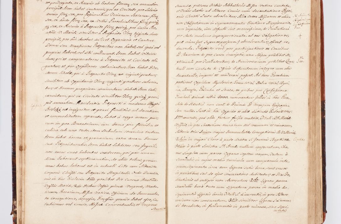 Zdjęcie nr 31 dla obiektu archiwalnego: Acta visitationis decanatuum Dobczycensis et Lipnicensis ex delegatione Cel. Principis R.D. Andrea Stanislai Kostka comitis in Załuskie Załuski, episcopi Cracoviensis ducis Severiae, per Clementem Stanislaum Kostka Herka, Phil. Doctorem et Professorem, Collegam minorem, Ecclesiae Collegiatae Boboviensis custodem, parochiae Droginensis curatum a.D. 1747 die vero 3 mensis Decembris inchoata et 1748 die 22 mensis Martii expeditae