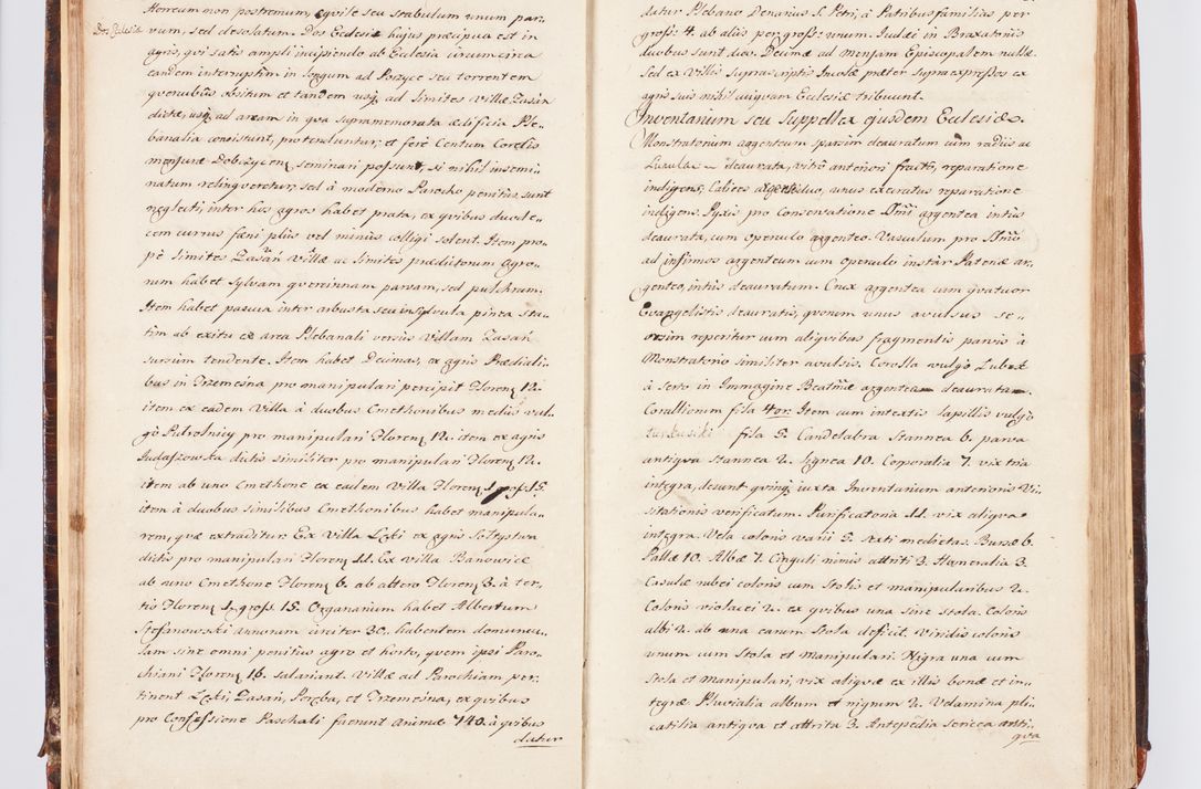 Zdjęcie nr 25 dla obiektu archiwalnego: Acta visitationis decanatuum Dobczycensis et Lipnicensis ex delegatione Cel. Principis R.D. Andrea Stanislai Kostka comitis in Załuskie Załuski, episcopi Cracoviensis ducis Severiae, per Clementem Stanislaum Kostka Herka, Phil. Doctorem et Professorem, Collegam minorem, Ecclesiae Collegiatae Boboviensis custodem, parochiae Droginensis curatum a.D. 1747 die vero 3 mensis Decembris inchoata et 1748 die 22 mensis Martii expeditae