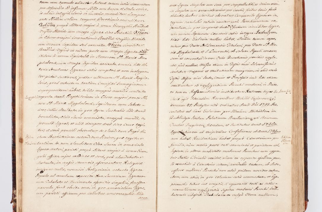 Zdjęcie nr 24 dla obiektu archiwalnego: Acta visitationis decanatuum Dobczycensis et Lipnicensis ex delegatione Cel. Principis R.D. Andrea Stanislai Kostka comitis in Załuskie Załuski, episcopi Cracoviensis ducis Severiae, per Clementem Stanislaum Kostka Herka, Phil. Doctorem et Professorem, Collegam minorem, Ecclesiae Collegiatae Boboviensis custodem, parochiae Droginensis curatum a.D. 1747 die vero 3 mensis Decembris inchoata et 1748 die 22 mensis Martii expeditae