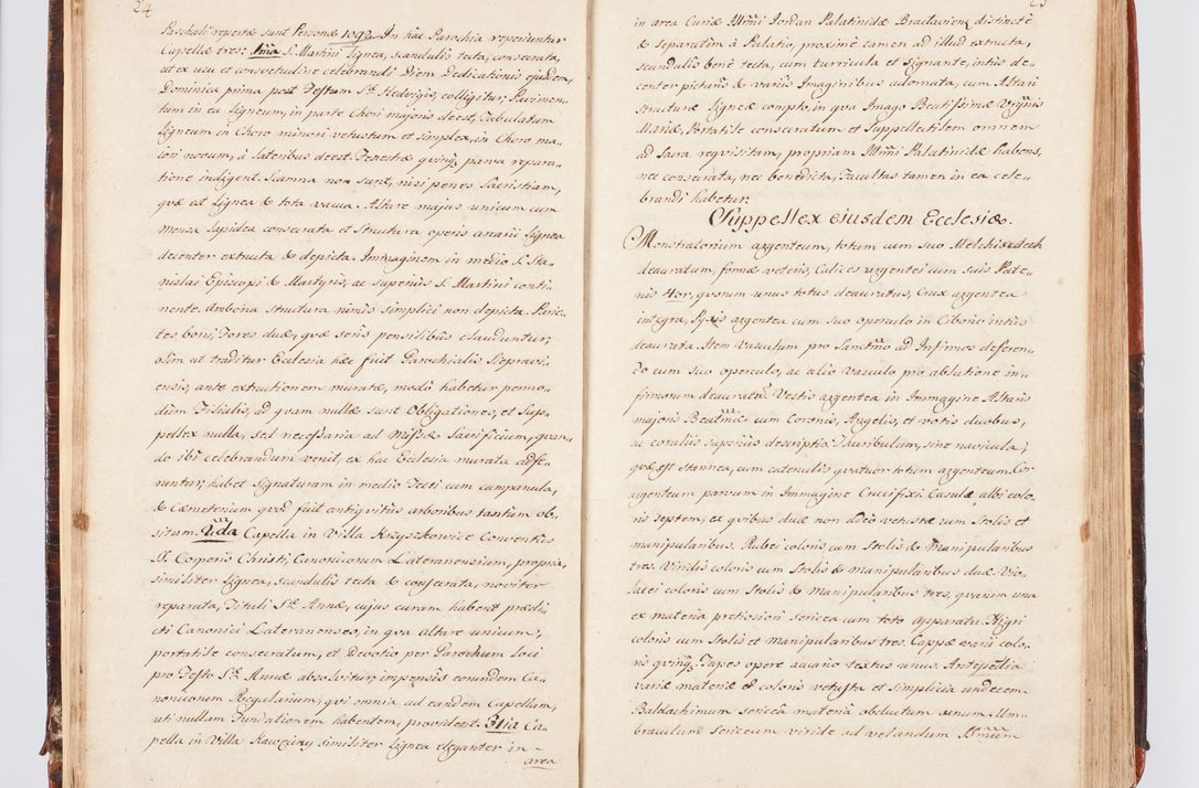 Zdjęcie nr 21 dla obiektu archiwalnego: Acta visitationis decanatuum Dobczycensis et Lipnicensis ex delegatione Cel. Principis R.D. Andrea Stanislai Kostka comitis in Załuskie Załuski, episcopi Cracoviensis ducis Severiae, per Clementem Stanislaum Kostka Herka, Phil. Doctorem et Professorem, Collegam minorem, Ecclesiae Collegiatae Boboviensis custodem, parochiae Droginensis curatum a.D. 1747 die vero 3 mensis Decembris inchoata et 1748 die 22 mensis Martii expeditae