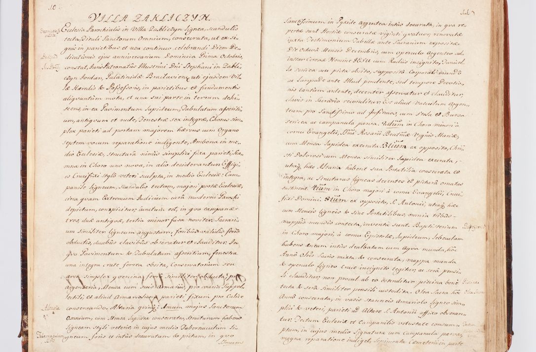 Zdjęcie nr 13 dla obiektu archiwalnego: Acta visitationis decanatuum Dobczycensis et Lipnicensis ex delegatione Cel. Principis R.D. Andrea Stanislai Kostka comitis in Załuskie Załuski, episcopi Cracoviensis ducis Severiae, per Clementem Stanislaum Kostka Herka, Phil. Doctorem et Professorem, Collegam minorem, Ecclesiae Collegiatae Boboviensis custodem, parochiae Droginensis curatum a.D. 1747 die vero 3 mensis Decembris inchoata et 1748 die 22 mensis Martii expeditae