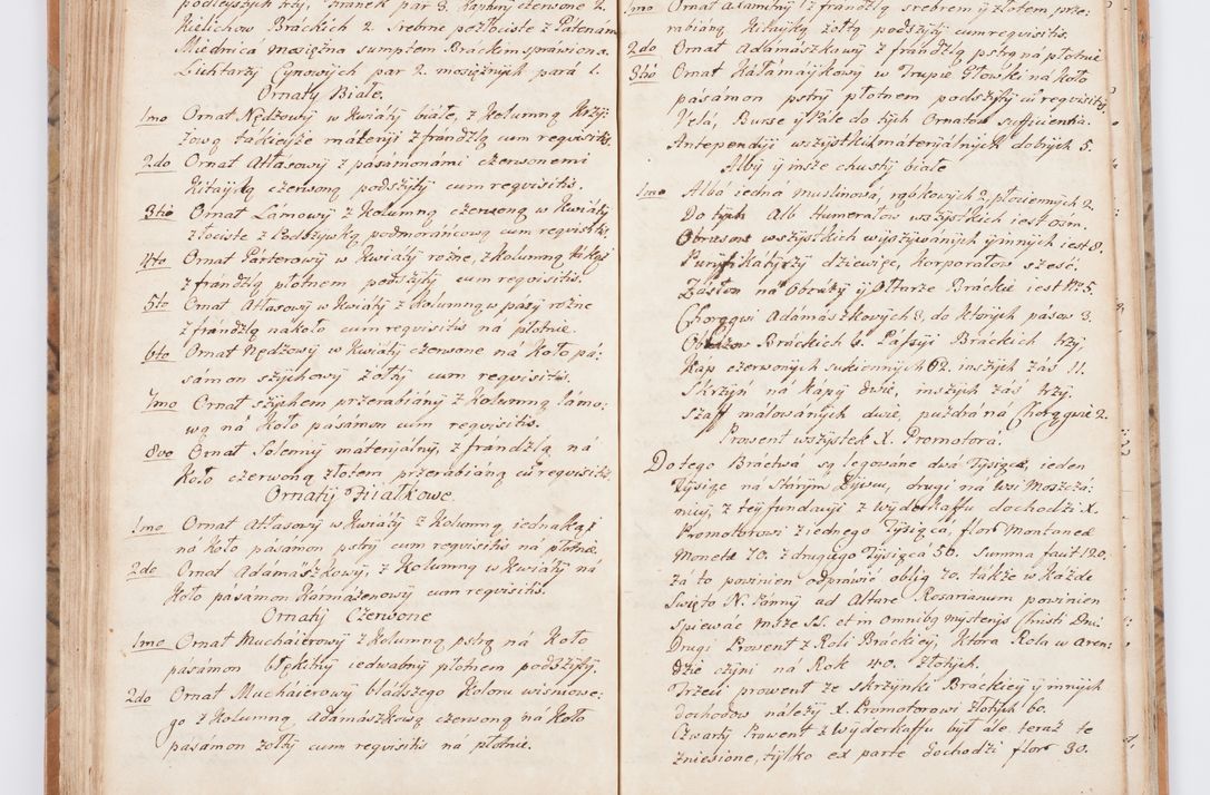 Zdjęcie nr 95 dla obiektu archiwalnego: Summarium seu descriptio status ecclesiarum et parochorum eorundem in decanatu Żywiecensi consistentium ex speciali mandato Cel. Principis R.D. Andrea Stanislai Kostka In Załuskie Załuski, episcopi Cracoviensis, ducis Severiae, per me Antonium Franciscum de Brzesie Lanckoroński, canoncium Gnesnensem, praepositum Oswiencimensem a.D. 1748 visitatarum hoc volumine comprehensum