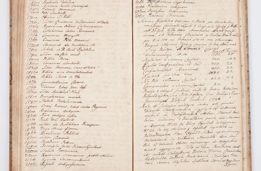 Zdjęcie nr 92 dla obiektu archiwalnego: Summarium seu descriptio status ecclesiarum et parochorum eorundem in decanatu Żywiecensi consistentium ex speciali mandato Cel. Principis R.D. Andrea Stanislai Kostka In Załuskie Załuski, episcopi Cracoviensis, ducis Severiae, per me Antonium Franciscum de Brzesie Lanckoroński, canoncium Gnesnensem, praepositum Oswiencimensem a.D. 1748 visitatarum hoc volumine comprehensum