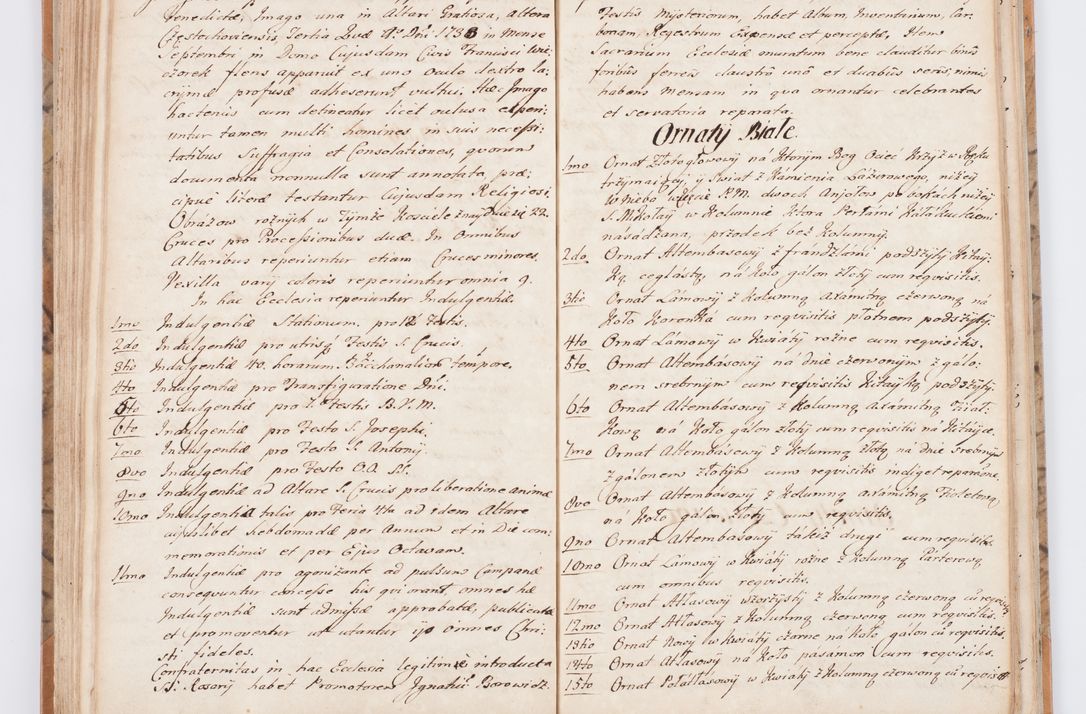 Zdjęcie nr 86 dla obiektu archiwalnego: Summarium seu descriptio status ecclesiarum et parochorum eorundem in decanatu Żywiecensi consistentium ex speciali mandato Cel. Principis R.D. Andrea Stanislai Kostka In Załuskie Załuski, episcopi Cracoviensis, ducis Severiae, per me Antonium Franciscum de Brzesie Lanckoroński, canoncium Gnesnensem, praepositum Oswiencimensem a.D. 1748 visitatarum hoc volumine comprehensum