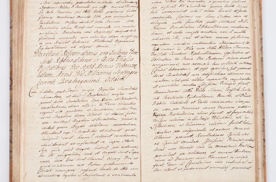 Zdjęcie nr 83 dla obiektu archiwalnego: Summarium seu descriptio status ecclesiarum et parochorum eorundem in decanatu Żywiecensi consistentium ex speciali mandato Cel. Principis R.D. Andrea Stanislai Kostka In Załuskie Załuski, episcopi Cracoviensis, ducis Severiae, per me Antonium Franciscum de Brzesie Lanckoroński, canoncium Gnesnensem, praepositum Oswiencimensem a.D. 1748 visitatarum hoc volumine comprehensum