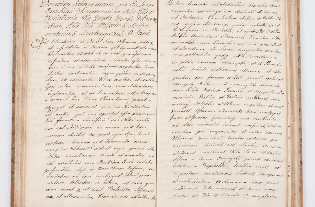 Zdjęcie nr 70 dla obiektu archiwalnego: Summarium seu descriptio status ecclesiarum et parochorum eorundem in decanatu Żywiecensi consistentium ex speciali mandato Cel. Principis R.D. Andrea Stanislai Kostka In Załuskie Załuski, episcopi Cracoviensis, ducis Severiae, per me Antonium Franciscum de Brzesie Lanckoroński, canoncium Gnesnensem, praepositum Oswiencimensem a.D. 1748 visitatarum hoc volumine comprehensum