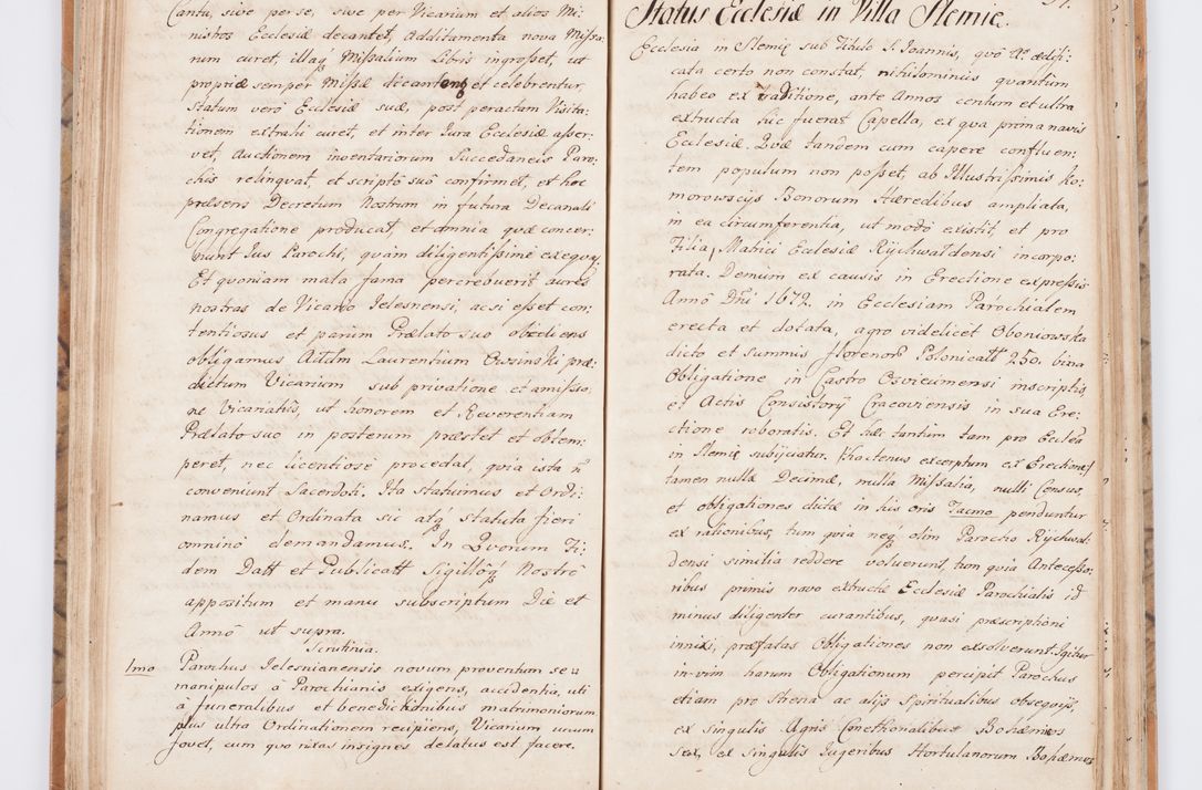 Zdjęcie nr 65 dla obiektu archiwalnego: Summarium seu descriptio status ecclesiarum et parochorum eorundem in decanatu Żywiecensi consistentium ex speciali mandato Cel. Principis R.D. Andrea Stanislai Kostka In Załuskie Załuski, episcopi Cracoviensis, ducis Severiae, per me Antonium Franciscum de Brzesie Lanckoroński, canoncium Gnesnensem, praepositum Oswiencimensem a.D. 1748 visitatarum hoc volumine comprehensum