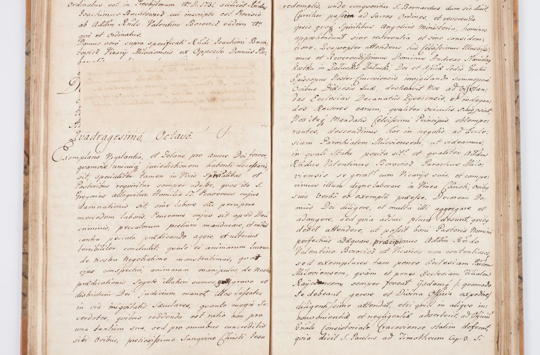 Zdjęcie nr 57 dla obiektu archiwalnego: Summarium seu descriptio status ecclesiarum et parochorum eorundem in decanatu Żywiecensi consistentium ex speciali mandato Cel. Principis R.D. Andrea Stanislai Kostka In Załuskie Załuski, episcopi Cracoviensis, ducis Severiae, per me Antonium Franciscum de Brzesie Lanckoroński, canoncium Gnesnensem, praepositum Oswiencimensem a.D. 1748 visitatarum hoc volumine comprehensum