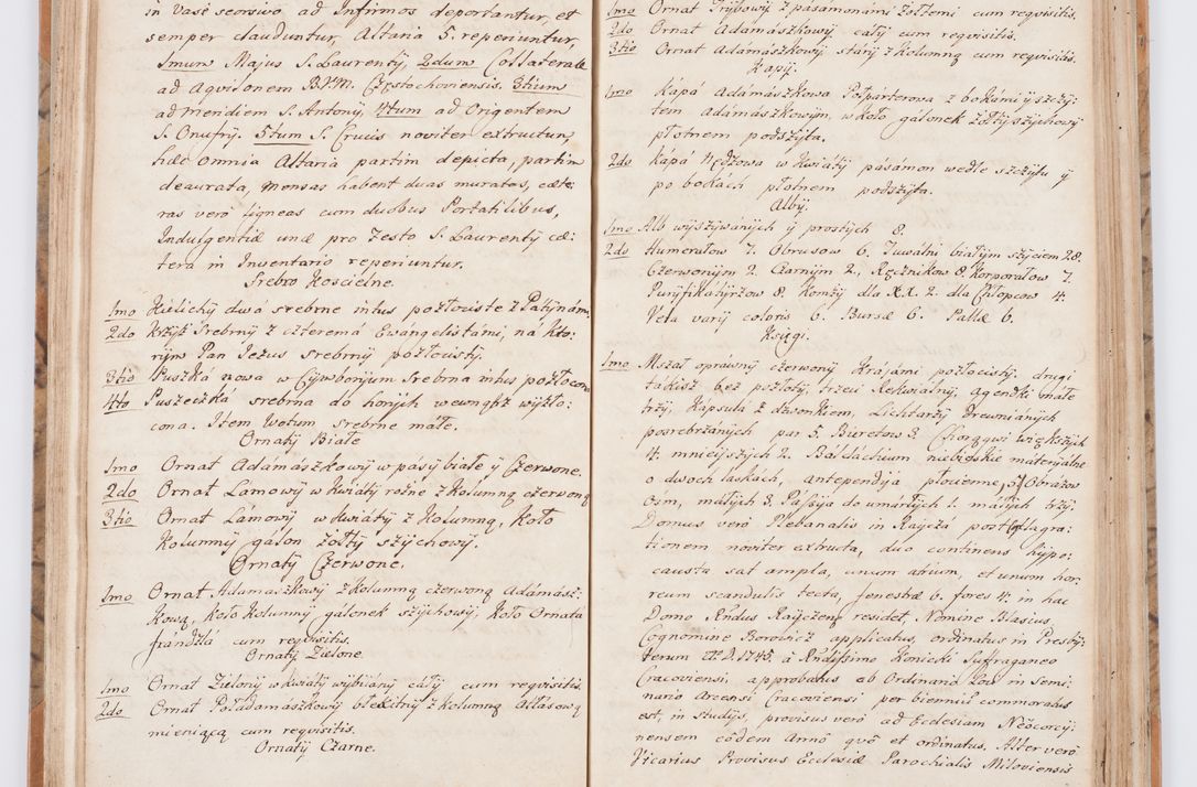 Zdjęcie nr 55 dla obiektu archiwalnego: Summarium seu descriptio status ecclesiarum et parochorum eorundem in decanatu Żywiecensi consistentium ex speciali mandato Cel. Principis R.D. Andrea Stanislai Kostka In Załuskie Załuski, episcopi Cracoviensis, ducis Severiae, per me Antonium Franciscum de Brzesie Lanckoroński, canoncium Gnesnensem, praepositum Oswiencimensem a.D. 1748 visitatarum hoc volumine comprehensum