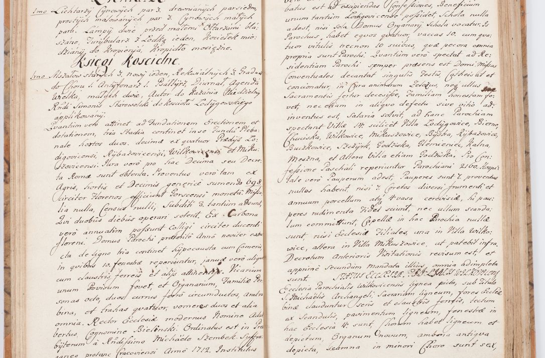 Zdjęcie nr 31 dla obiektu archiwalnego: Summarium seu descriptio status ecclesiarum et parochorum eorundem in decanatu Żywiecensi consistentium ex speciali mandato Cel. Principis R.D. Andrea Stanislai Kostka In Załuskie Załuski, episcopi Cracoviensis, ducis Severiae, per me Antonium Franciscum de Brzesie Lanckoroński, canoncium Gnesnensem, praepositum Oswiencimensem a.D. 1748 visitatarum hoc volumine comprehensum