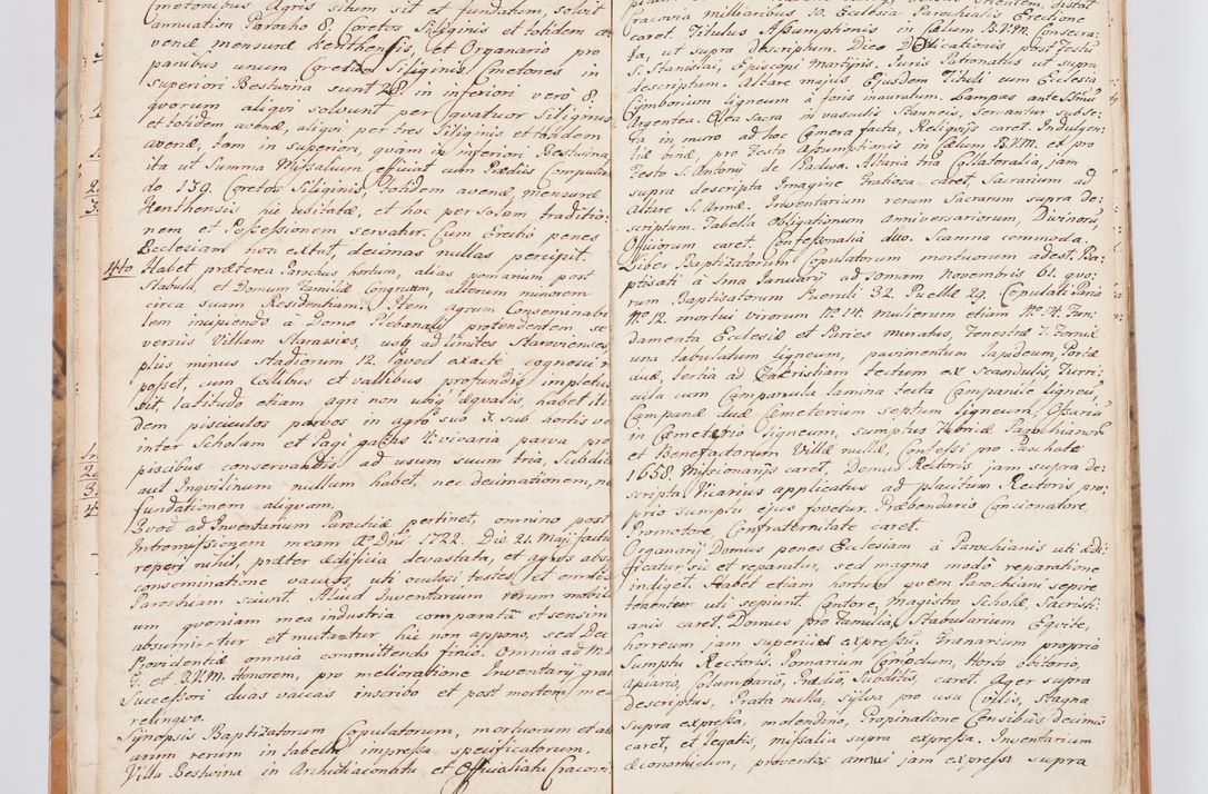 Zdjęcie nr 13 dla obiektu archiwalnego: Summarium seu descriptio status ecclesiarum et parochorum eorundem in decanatu Żywiecensi consistentium ex speciali mandato Cel. Principis R.D. Andrea Stanislai Kostka In Załuskie Załuski, episcopi Cracoviensis, ducis Severiae, per me Antonium Franciscum de Brzesie Lanckoroński, canoncium Gnesnensem, praepositum Oswiencimensem a.D. 1748 visitatarum hoc volumine comprehensum