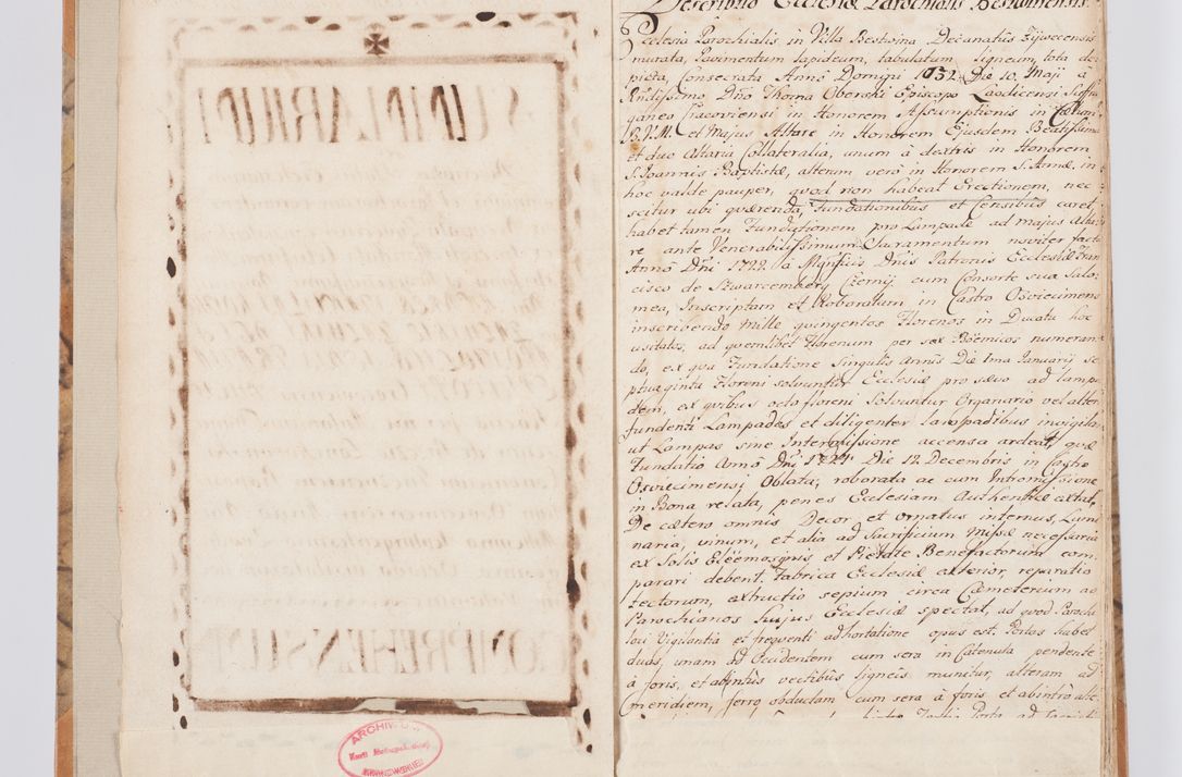 Zdjęcie nr 8 dla obiektu archiwalnego: Summarium seu descriptio status ecclesiarum et parochorum eorundem in decanatu Żywiecensi consistentium ex speciali mandato Cel. Principis R.D. Andrea Stanislai Kostka In Załuskie Załuski, episcopi Cracoviensis, ducis Severiae, per me Antonium Franciscum de Brzesie Lanckoroński, canoncium Gnesnensem, praepositum Oswiencimensem a.D. 1748 visitatarum hoc volumine comprehensum