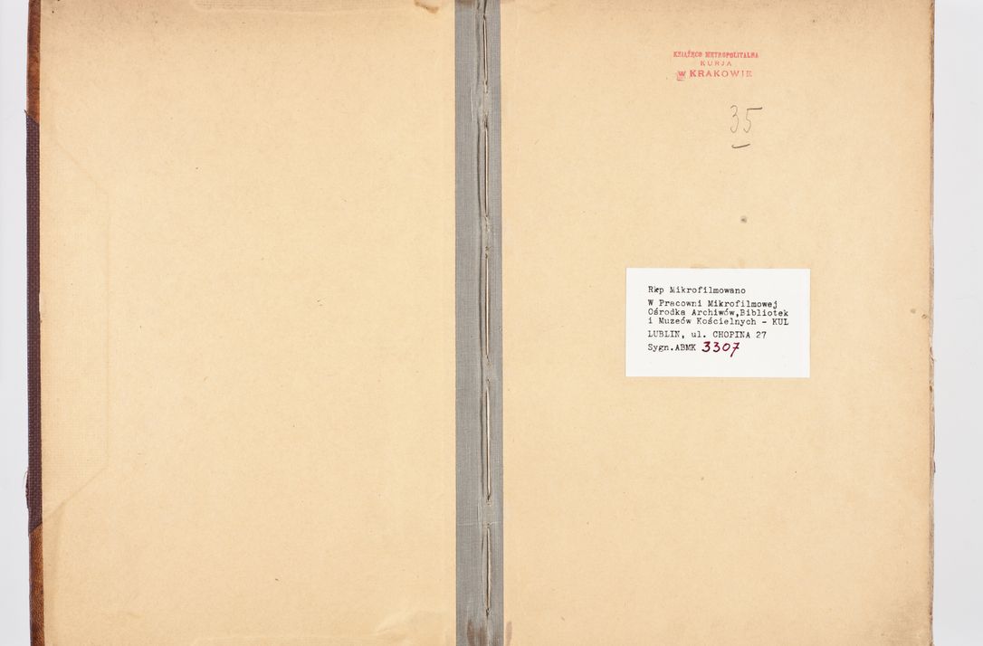 Zdjęcie nr 6 dla obiektu archiwalnego: Visitatio ecclesiarum parochialium, praebendarum, capellarum, hospitalium atque confraternitatum, nec non beneficiorum in decanatibus Oswiecimensis et Zathoriensis, archidiaconatus et officialatus Cracoviensis existentium per R.D. Franciscum Lanckoroński, canonicum cathedralem Cracoviensem, visitatorem delegatum a.D. 1747 et 1748 expedita